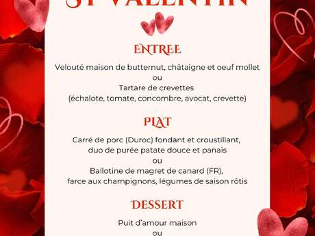 Fêtez la Saint Valentin au Renaissance