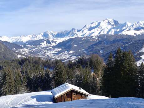 Itinéraire raquettes : Tré le Sez
