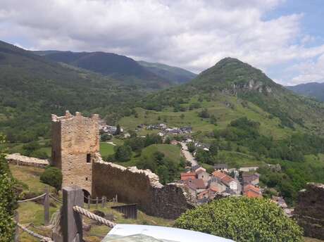 Le château de Lordat