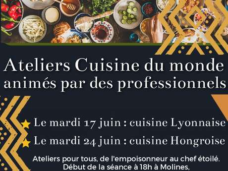 World cuisine workshops