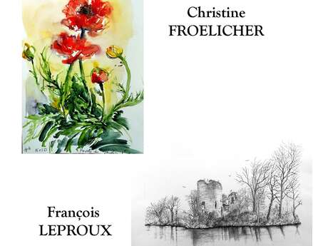Exposition de François LEPROUX et Christelle FROELICHER