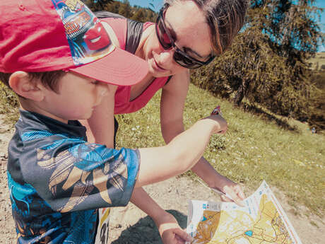 Parcours d'orientation vert