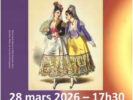 Conférence :  Les Arts espagnols sur le berceau de Carmen de Bizet | Art conférence