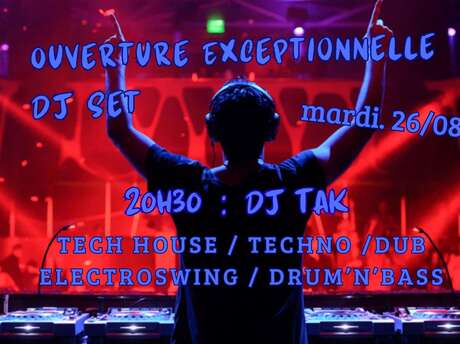 Concert DJ TAK au Shamrock
