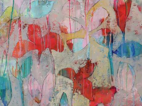 Au fil des couleurs" exhibition by Bénédicte Le Moigne-Grijol