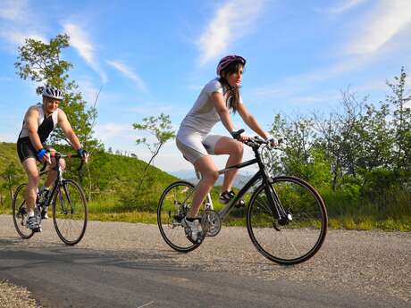 Tour de Fontbelle à vélo depuis Sisteron