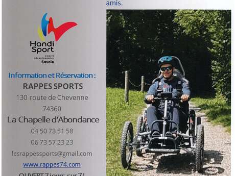 Location de fauteuil tout-terrain électrique Quadrix Access (handi)
