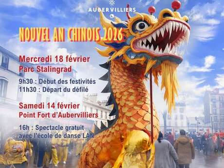 Evènement - Nouvel An chinois 2026