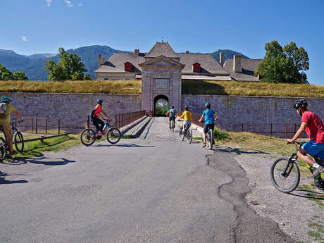 Liaison VTT Eygliers village - Mont-Dauphin