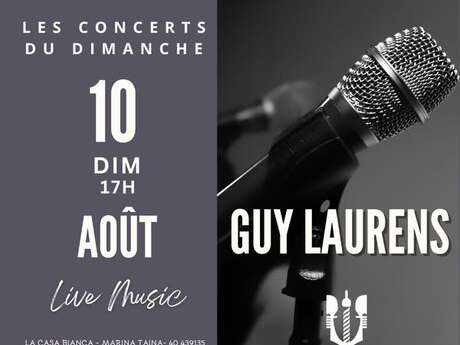 Guy Laurens in concert - La Casa Bianca Guy Laurens in concert - La Casa Bianca