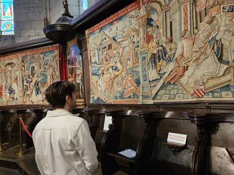 Journée du patrimoine - Conférence-découverte par Emmanuel Moureau : Des Flandres au Quercy.... autour des tapisseries et tableaux de la collégiale (nouveaux éléments)