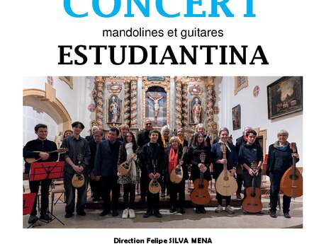 Concert mandoline et guitares Estudiantina