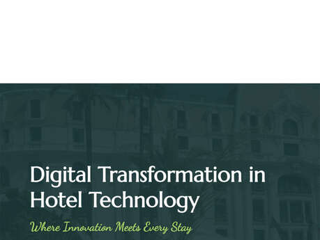 Digital Transformation in Hotel Technology 2026 Digital Transformation in Hotel Technology 2026