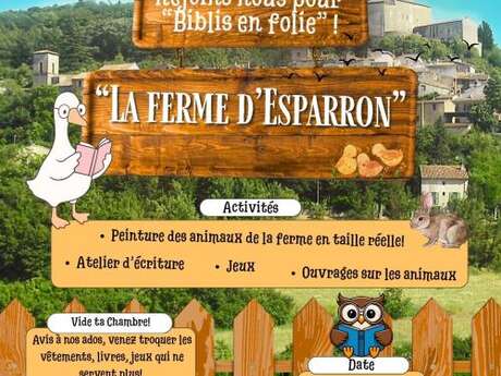Ateliers pour enfants - Biblis en folie