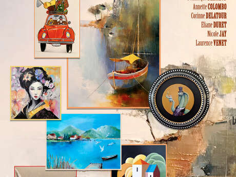 Exposition de peintures de l’atelier Côté Soleil