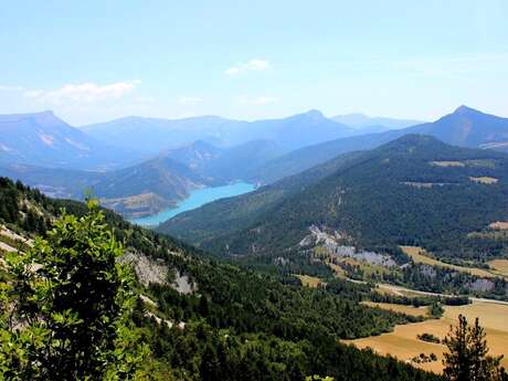 SAINT-ANDRÉ-LES-ALPES - Le sommet de Chalvet