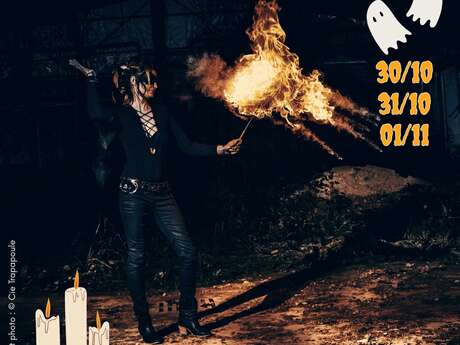 Halloween aux grottes - Soirée légendes et spectacle de feu