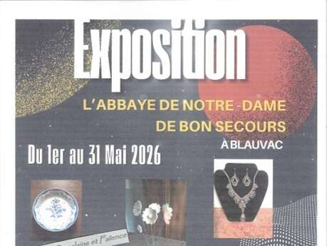 Exposition d'objets artisanaux à l'Abbaye de Blauvac