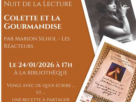 Les Nuits de la Lecture à Ars-en-Ré - Colette et la gourmandise