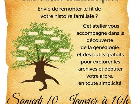 Atelier numérique - Généalogie
