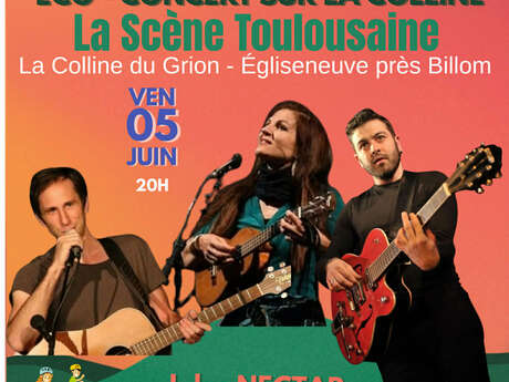 Scène toulousaine avec Jules Nectar, Lise Martin & Chouf