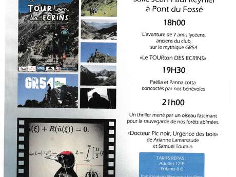 Ciné-repas ski club Champsaur Valgaudemar