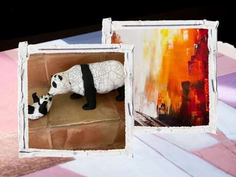 Ausstellung von Denise Gay & Dolorès Aimé