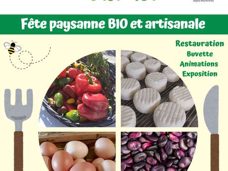 Foire Bio et artisanale "un été bio, c'est la-haut"