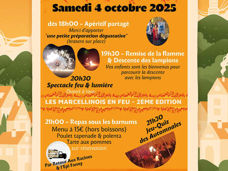Les Marcellinois en feu - Les Automnales en Vaison Ventoux