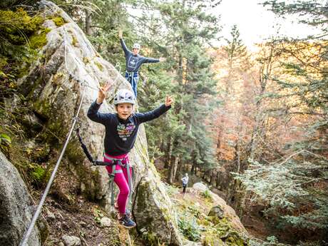 Amusez-vous dans un parc d’aventures de montagne