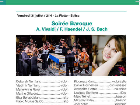 39e Festival de Musique en Ré : St Catherine’s Church -  Baroque Evening