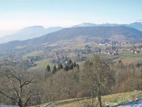 Grand circuit pédestre des Roux - 2h15 - Départ Bourg St-Martin-d'Uriage