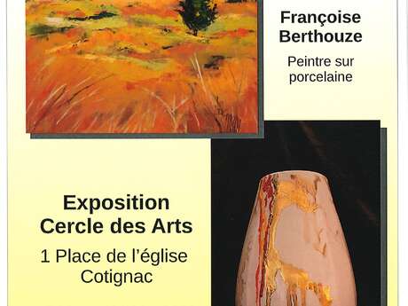 Exposition : Daniel GIACCHI et Françoise BERTHOUZE - Peintures sur céramique