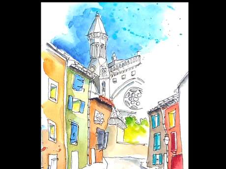 Exposition « Carnets de voyage » par les Rural Sketcheurs au bureau de tourisme