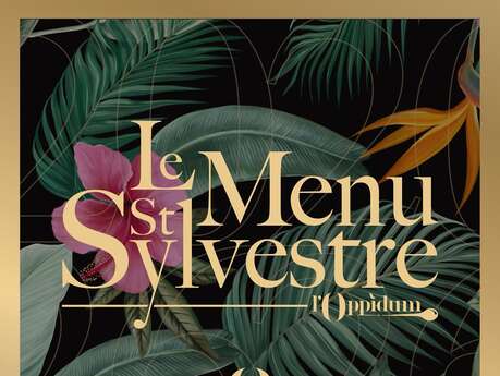 Menu de la Saint Sylvestre de l'Oppidum