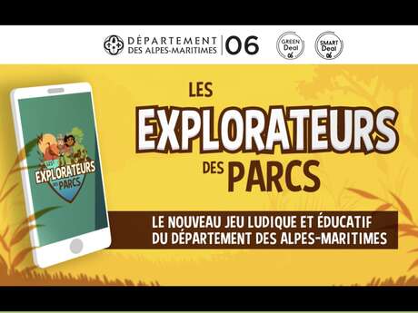 Jeu nature " Les Explorateurs des Parcs " en mode digital