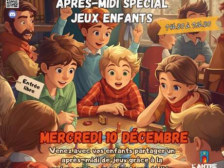 Après-midi spécial jeux enfants