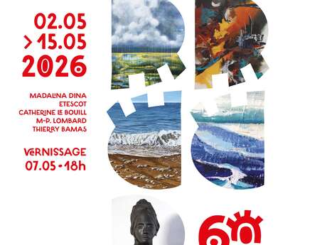 Exhibition: Madalina Dina, Etescot, Catherine le Bouill, M-P Lombard, Thierry Bamas