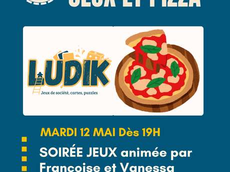 Soirée jeux et pizza