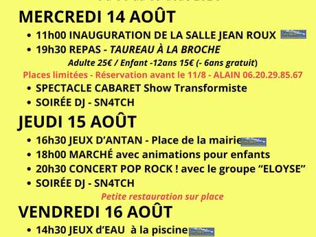 Fête votive de Saint-Martin
