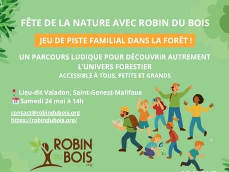 Fête de la nature - Jeu de piste avec Robin du bois