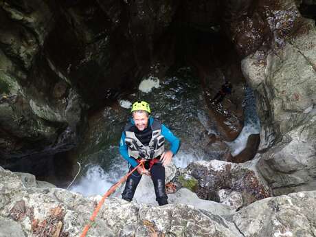 Canyoning dans les gorges de Chailles