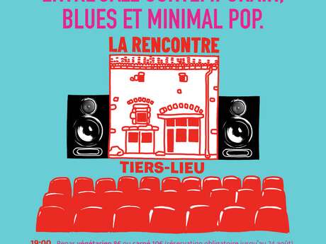 Concert Gathering Ballades Blues Minimal pop et repas
