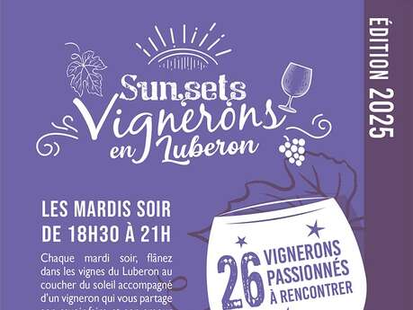 Sunsets Vignerons en Luberon