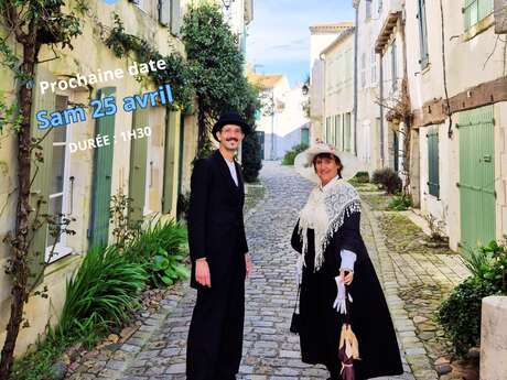 Visiter17 - Visite guidée costumée, pour la découverte de Saint-Martin début XXᵉ