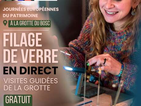 Journées Européennes du Patrimoine à la Grotte du Bosc