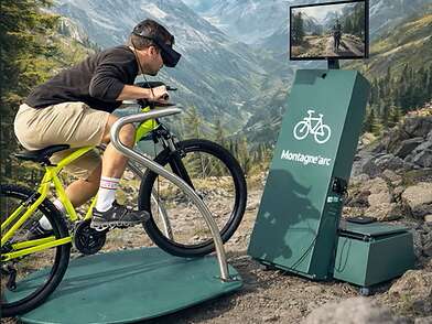 Virtual reality – Mountain bike experience