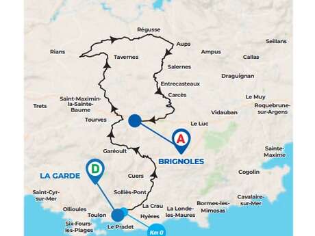 Arrivée Course cycliste Classic Var