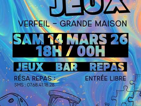 Soirée jeux de société