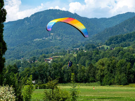 Biplace en parapente : Un vol panoramique inoubliable !